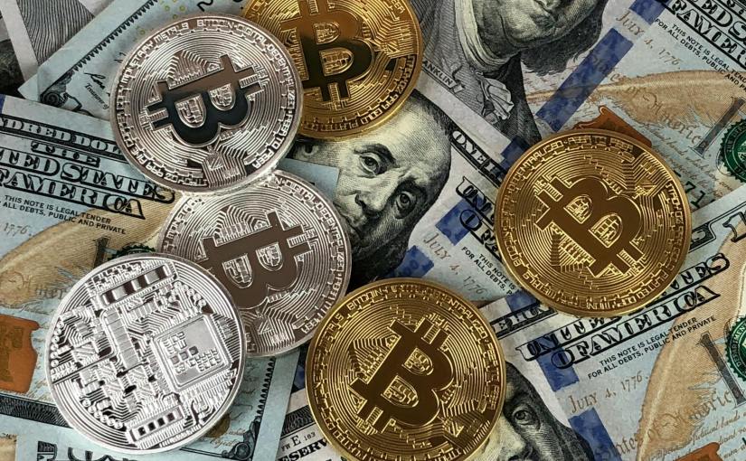 round silver and gold coins