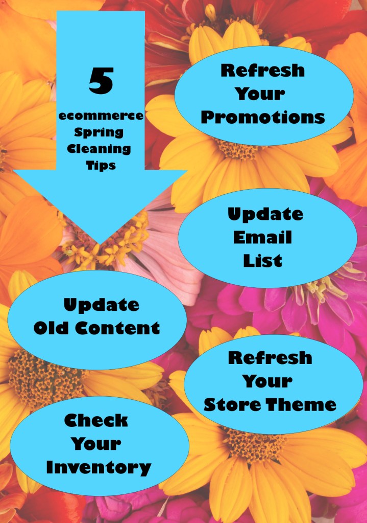 5 spring cleaning tips for your ecommerce store 